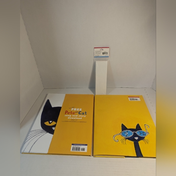 2 1st Edition Pete The Cat Hardback Books plus 36 Bookmarks Full Color Books New - Picture 7 of 14
